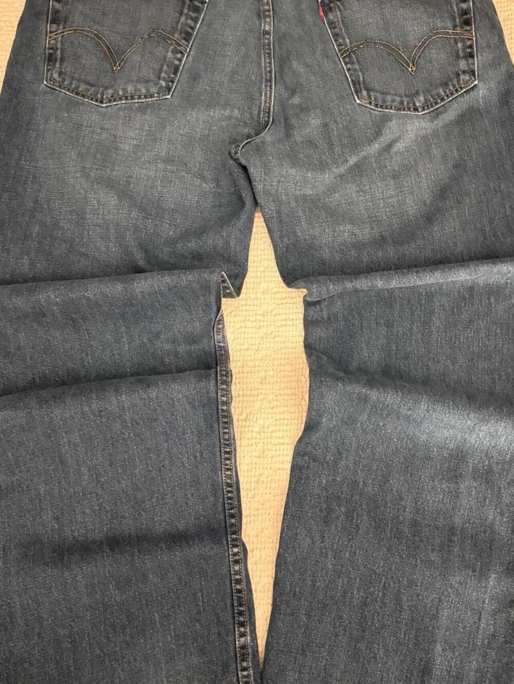 Levi's 559 Relaxed Straight Fit Men's Jeans Size W40 L32 Dark Wash